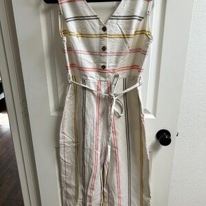 Ted Baker Multicolor Striped Jumpsuit